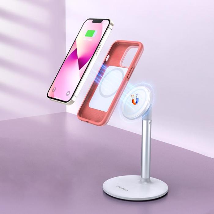 Choetech - Choetech iPhone 13 Pro Skal Magsafe MFM Anti-drop - Rosa
