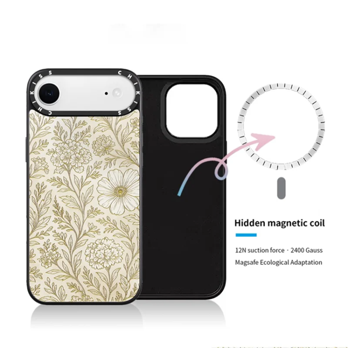 A-One Brand - iPhone 17 Air Mobilskal MagSafe Aluminium Silikon