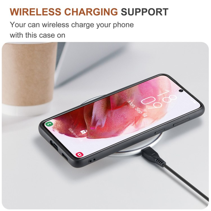 UTGATT - DG.MING Galaxy S23 Mobilskal Korthållare M2 - Svart
