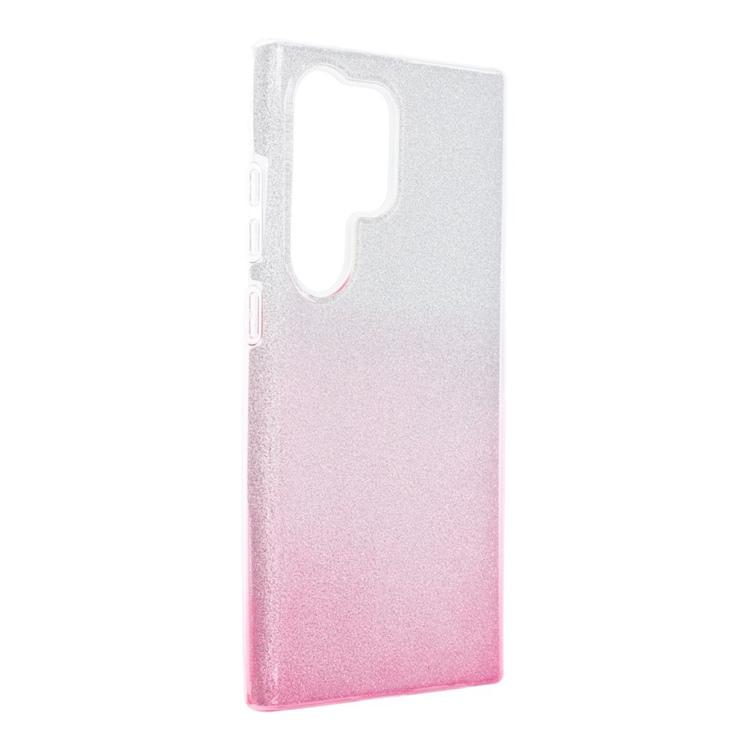 Galaxy S24 Ultra Mobilskal Shining - Rosa/Transparent | 2353 | AlltMobil