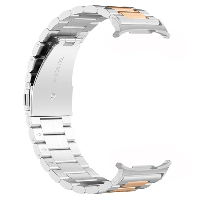 A-One Brand - Galaxy Watch 8 (44mm/40mm) Armband Stainless Steel Three Bead
