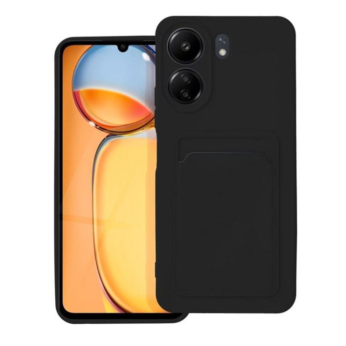 OEM - Xiaomi Redmi 13C/Poco C65 Mobilskal Korthållare - Svart
