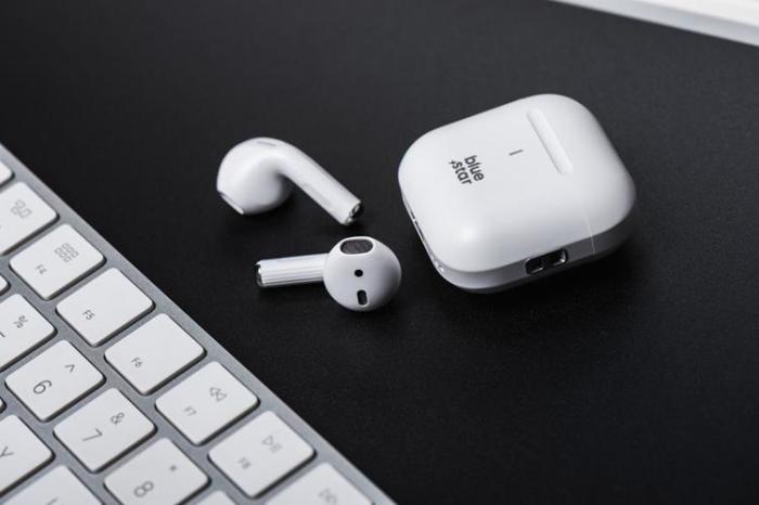 Blue Star - Blue Star Trådlösa In-Ear Hörlurar TWS Nova Fi5 - Vit