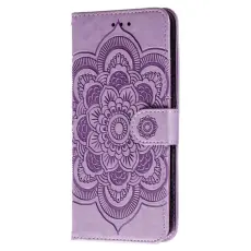 OEM - Samsung Galaxy A57 Pl&aring;nboksfodral Konstl&auml;der Mandala - Lila