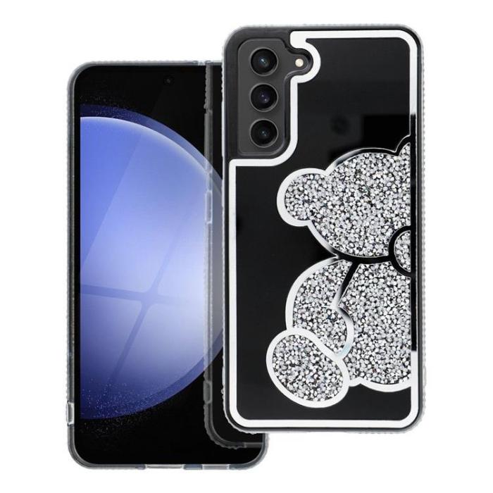 OEM - Galaxy A36 5G Mobilskal Teddy Bear - Silver