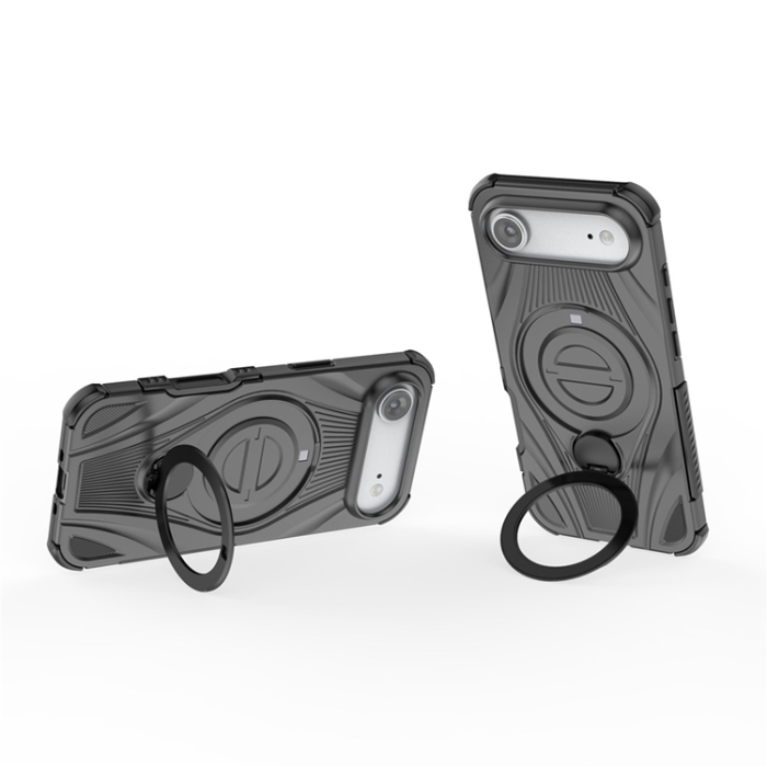 A-One Brand - iPhone Air Mobilskal MagSafe Magnetic Kickstand - Svart