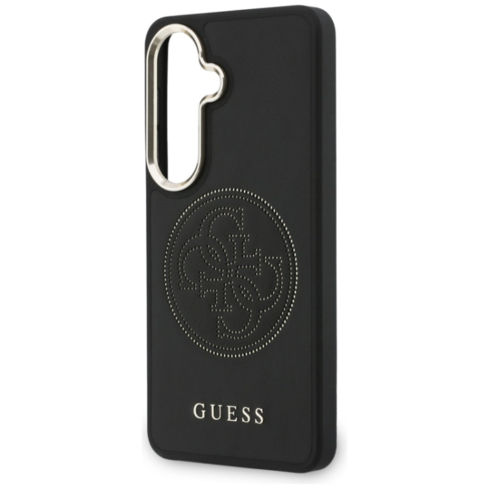 Guess - Guess Mobilskal För Galaxy S26 MagSafe Perforated Logo - Svart