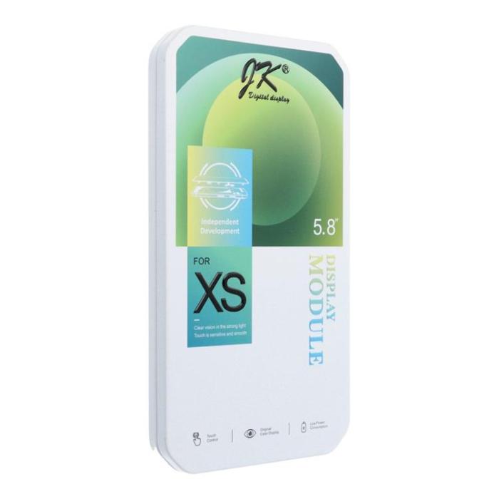 OEM - iPhone Xs Visa pekskärm JK Incell - Svart