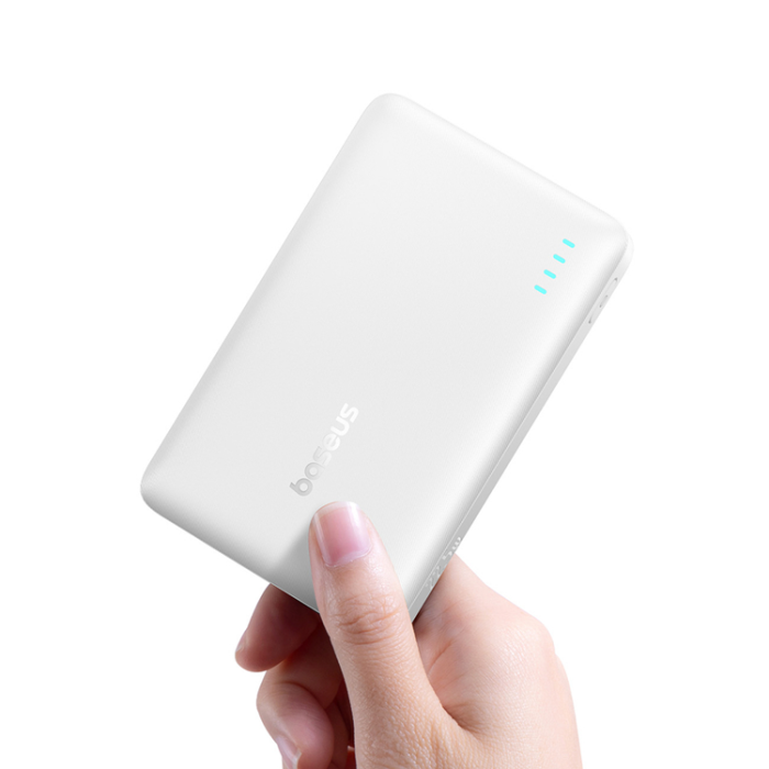 BASEUS - Baseus Powerbank 10000 mAh 22.5W USB-C USB-A - Vit