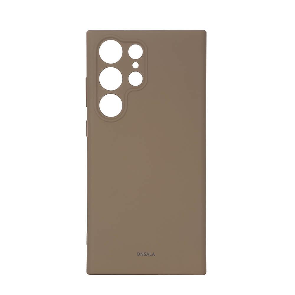 ONSALA Galaxy S23 Ultra 5G Skal Silikon - Sand | 2353 | AlltMobil