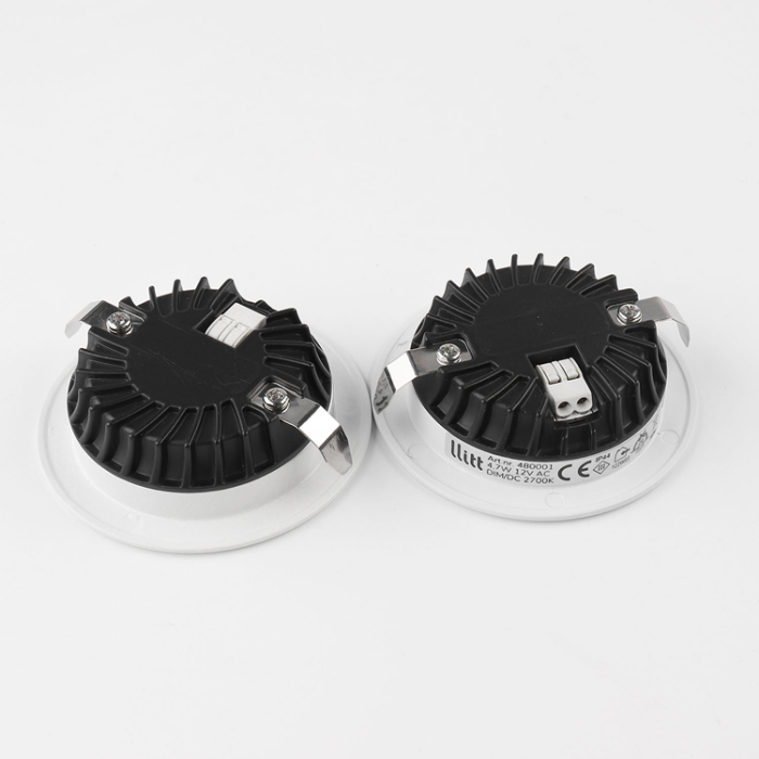 LLITT - LLITT Alice 12V Infälld downlight 2700K IP44 340lm Vit 1-pack
