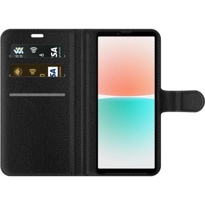 iSecrets - Plånboksfodral till Sony Xperia 10 IV med Fotbollar