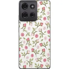 Gustaf - Mobilskal till Motorola Moto G75 med Blommigt