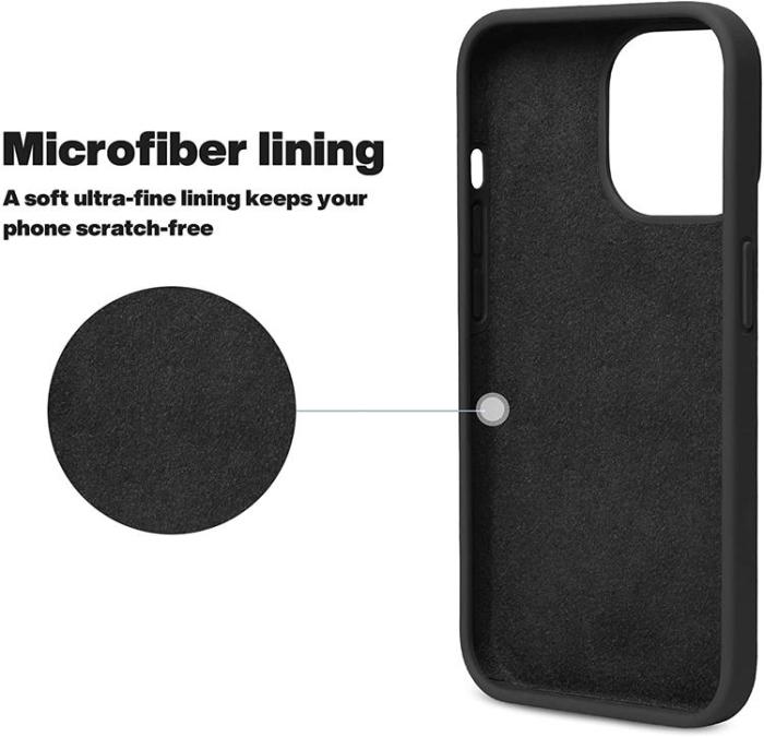 OEM - Liquid Silicone Skal iPhone 13 Pro Max - Sky Blå
