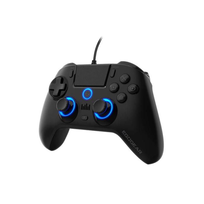 EGOGEAR - EGOGEAR Handkontroll Trådbunden USB för PS4 SC10 - Svart