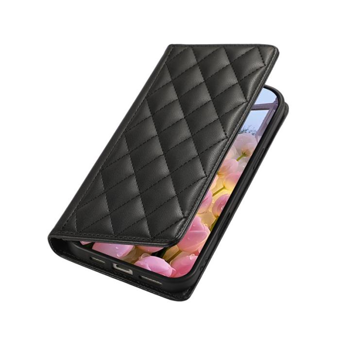 OEM - Plånboksfodral för Samsung Galaxy S26 Konstläder RFID - Svart