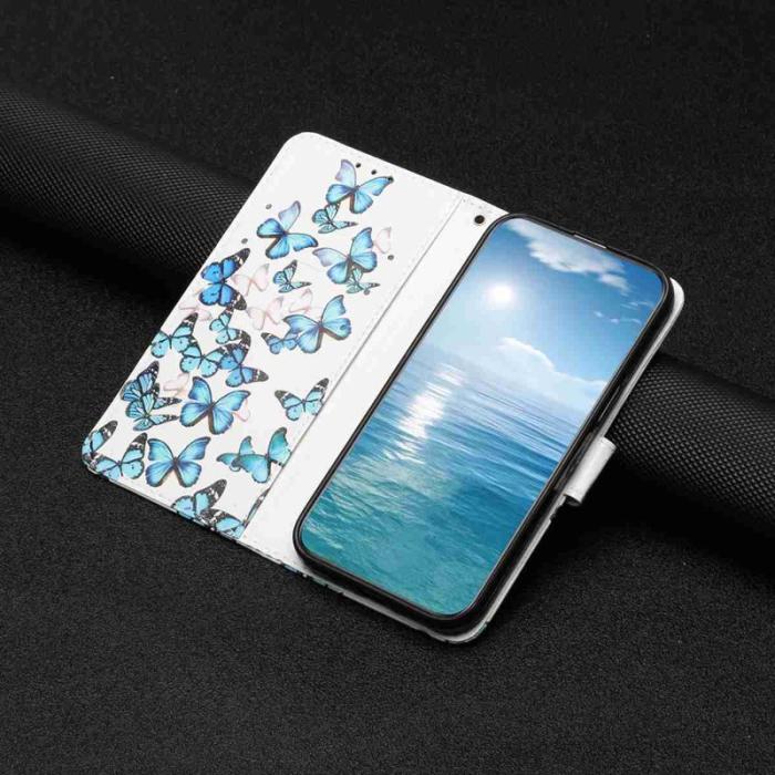 OEM - Plånboksfodral för Samsung Galaxy S26 Flip Konstläder - Blå