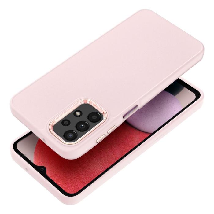 OEM - FRAME Skal för Samsung A13 4G i puderpink