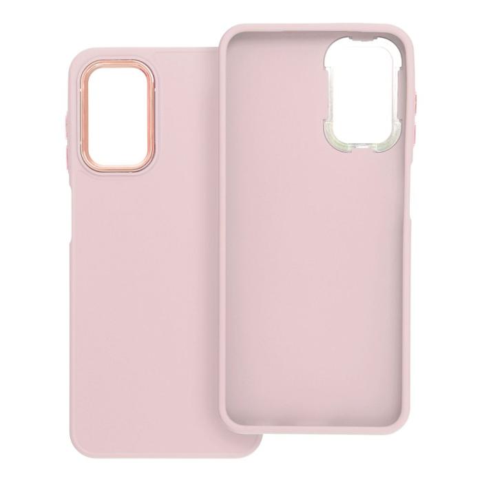 OEM - FRAME Skal för Samsung A13 4G i puderpink