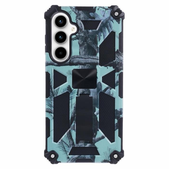 OEM - Mobilskal för Samsung Galaxy S26 Plus Kickstand PC + TPU - Ljusgrön