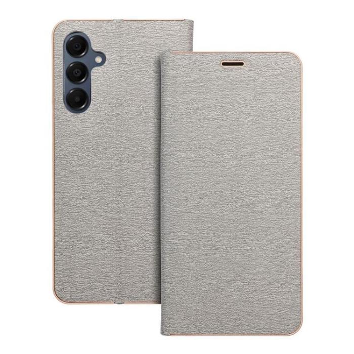 OEM - Galaxy A16 5G Plånboksfodal Luna Guld - Silver