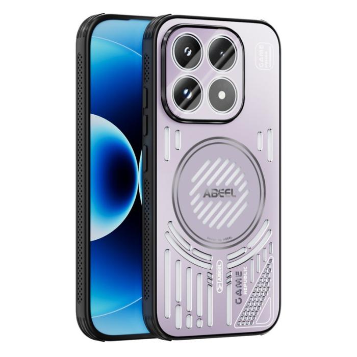 ABEEL - ABEEL Xiaomi 17 Magnetisk Kylskal MagSafe TPU + PC Lila