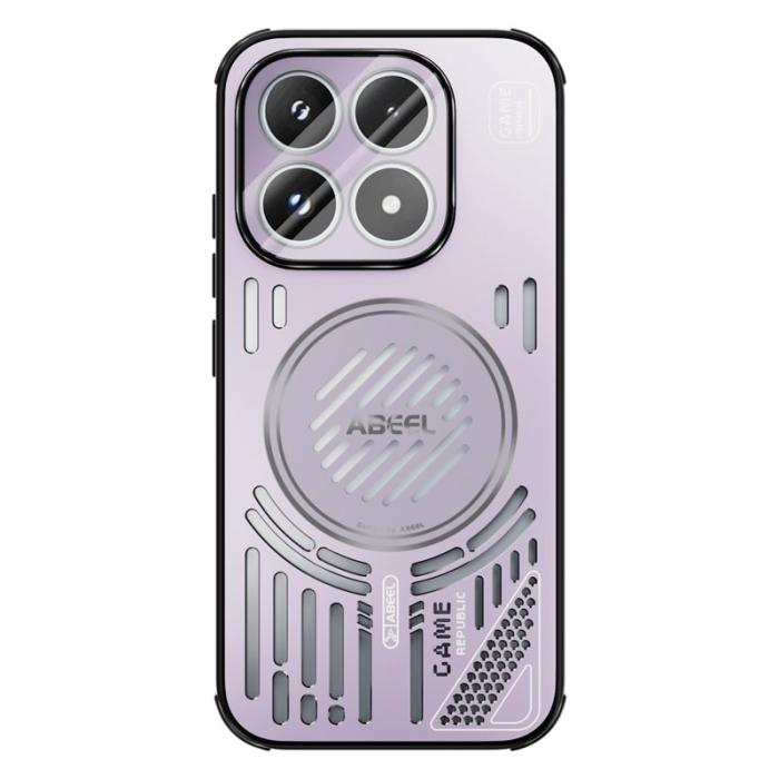 ABEEL - ABEEL Xiaomi 17 Magnetisk Kylskal MagSafe TPU + PC Lila