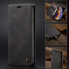 Caseme - CASEME 013 Series iPhone XS/X 5.8 tum Retro Flip Fodral - Svart