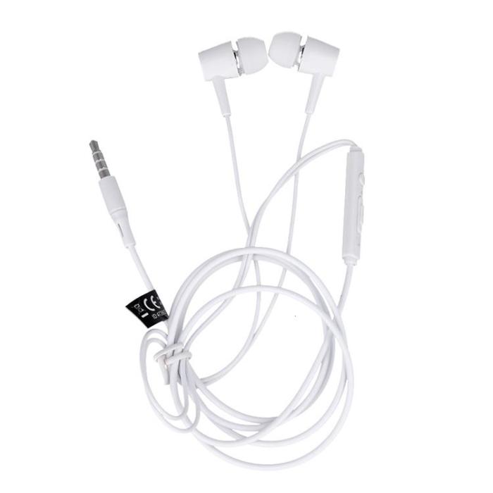 Maxlife - Maxlife Trådbunden Hörlurar Jack 3.5mm MXEP-02 - Vit