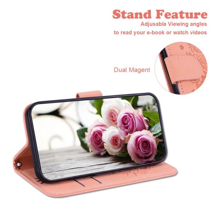 OEM - Samsung Galaxy S26 / S26 Pro Plånboksfodral Konstläder Fusion 5G - Rosa
