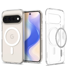 Spigen - Spigen Mobilskal F&ouml;r Google Pixel 11 Pro XL Magsafe Ultra Hybrid - Clear/Vit