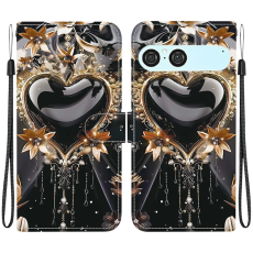 A-One Brand - Sony Xperia 10 VII Plånboksfodral Pattern Printing - Heart