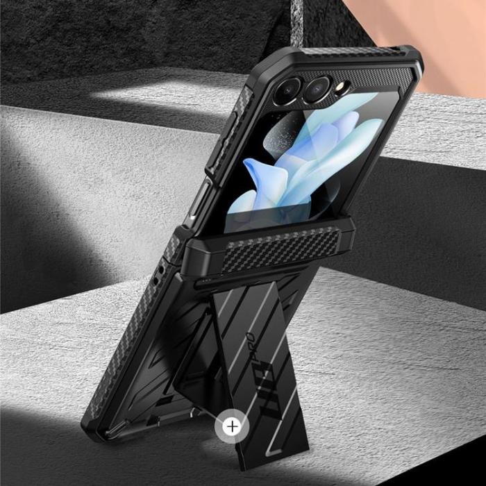 SupCase - SupCase Galaxy Z Flip 5 Mobilskal Unicorn Beetle Pro - Svart