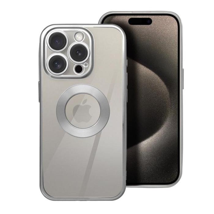 OEM - iPhone 16 Plus Mobilskal Glam - Silver