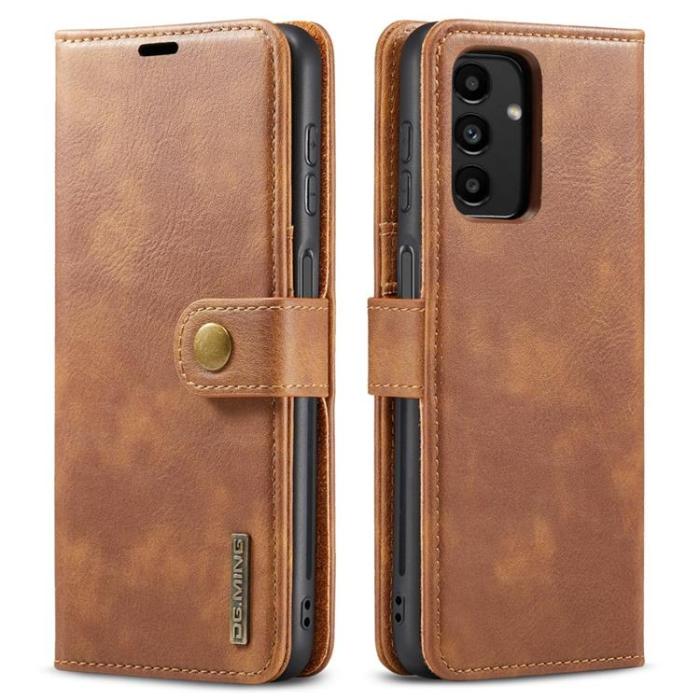 DG.MING - DG.MING Folio Flip Detachable Plånboksfodral Galaxy A13 4G - Brun
