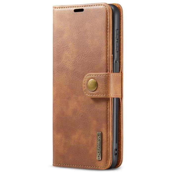 DG.MING - DG.MING Folio Flip Detachable Plånboksfodral Galaxy A13 4G - Brun
