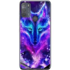 iSecrets - Mobilskal till Motorola Moto G50 med Neon Varg