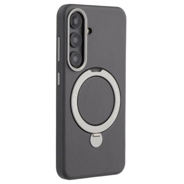 X-Level - X-LEVEL Mobilskal till Samsung Galaxy S25 med Kickstand - Svart