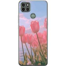 iSecrets - Mobilskal till Motorola Moto G9 Power med Rosa Tulpaner