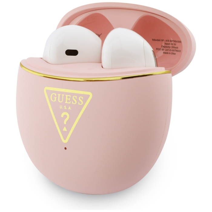 Guess - Guess TWS In-Ear Hörlurar Gold Line Triangle - Rosa