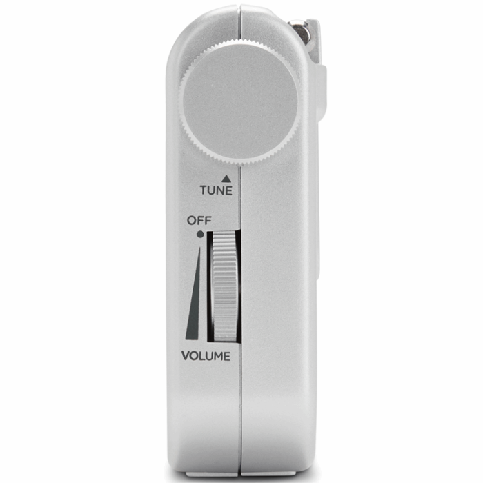 AIWA - AIWA Pocket Radio med FM/MW - Silver