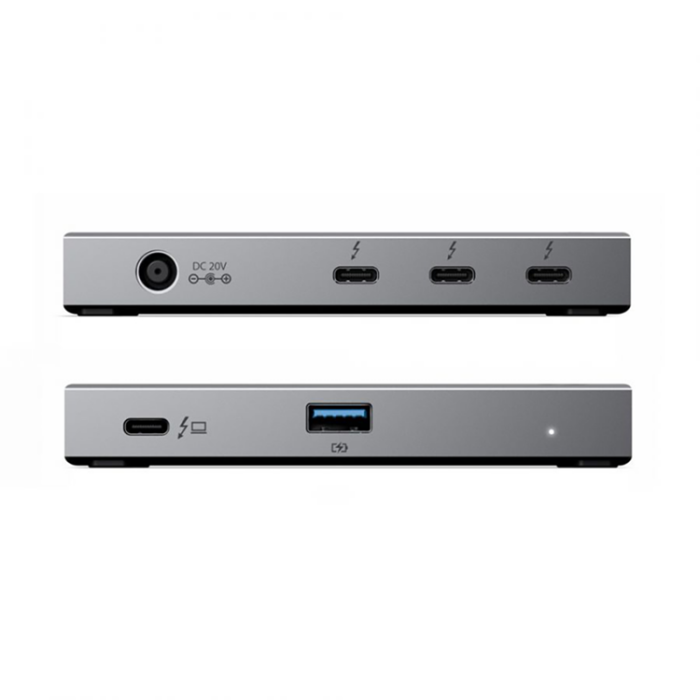 ALOGIC - ALOGIC Thunderbolt 4 BLAZE Compact Hub Triple Thunderbolt Outputs