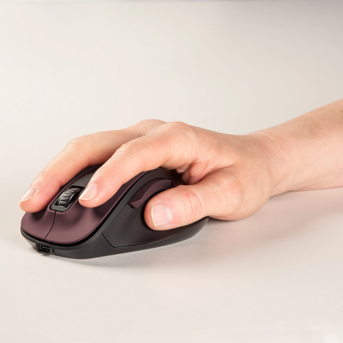 Hama - Hama Trådlös Mus Med Rechargeable Batteri - Burgundy