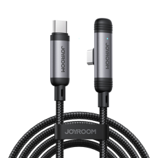 Joyroom - Joyroom USB-C - USB-C 60W Kabel 1.2m Series 90° - Svart