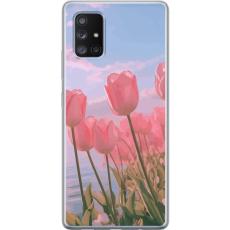 iSecrets - Mobilskal till Samsung Galaxy A71 5G med Rosa Tulpaner