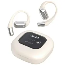 4smarts - 4smarts In-Ear H&ouml;rlurar Tr&aring;dl&ouml;sa OWS SkyBuds med AI-Sk&auml;rm - Beige