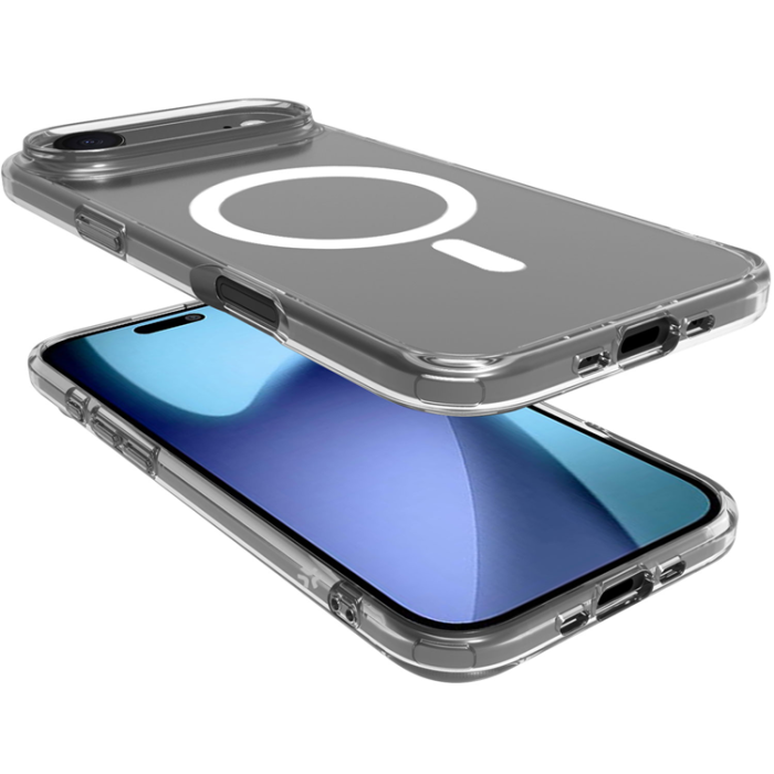 Celly - Celly iPhone Air Mobilskal MagSafe Gelskinmag - Transparent