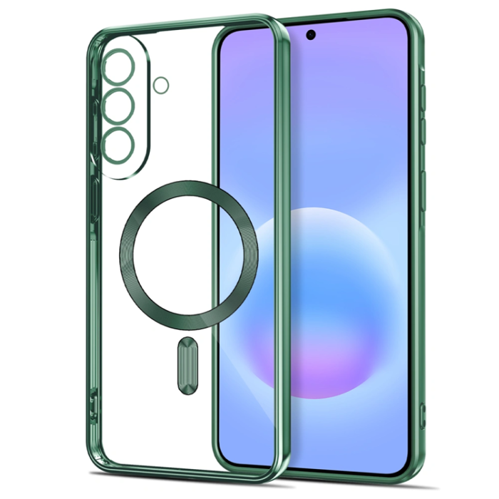 Tech-Protect - Tech-Protect Mobilskal För Galaxy A37 5G Magsafe Magflex - Jungle Grön