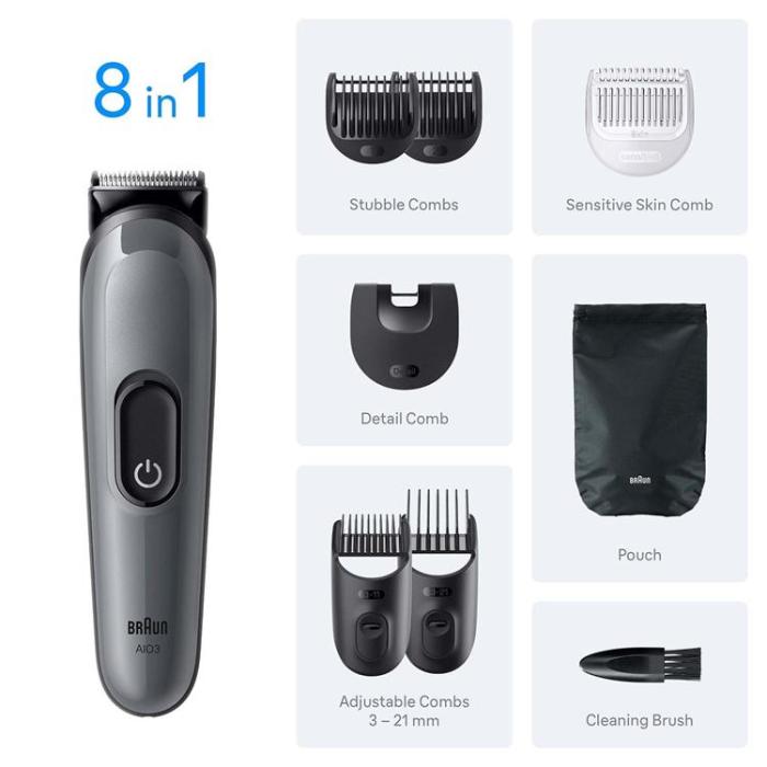 Braun - Braun All-in-One Grooming Kit Series 3 8-in-1 AIO3540