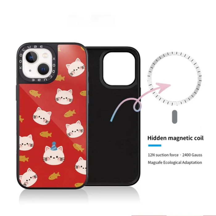 A-One Brand - iPhone 15 Mobilskal MagSafe Aluminium Silikon